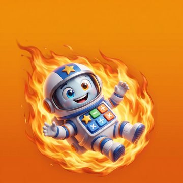 Cosmonaut streak widget